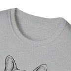 French Bulldog with Glasses T-Shirt