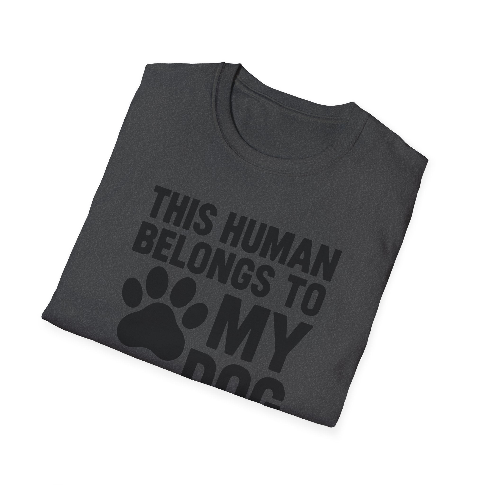 This Human Belongs to My Dog T-Shirt