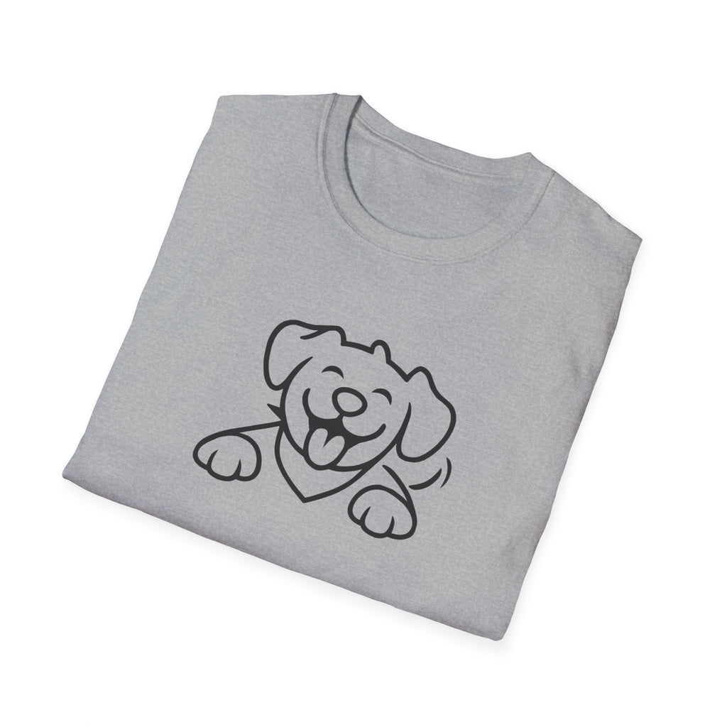 Happy Cartoon Dog T-Shirt