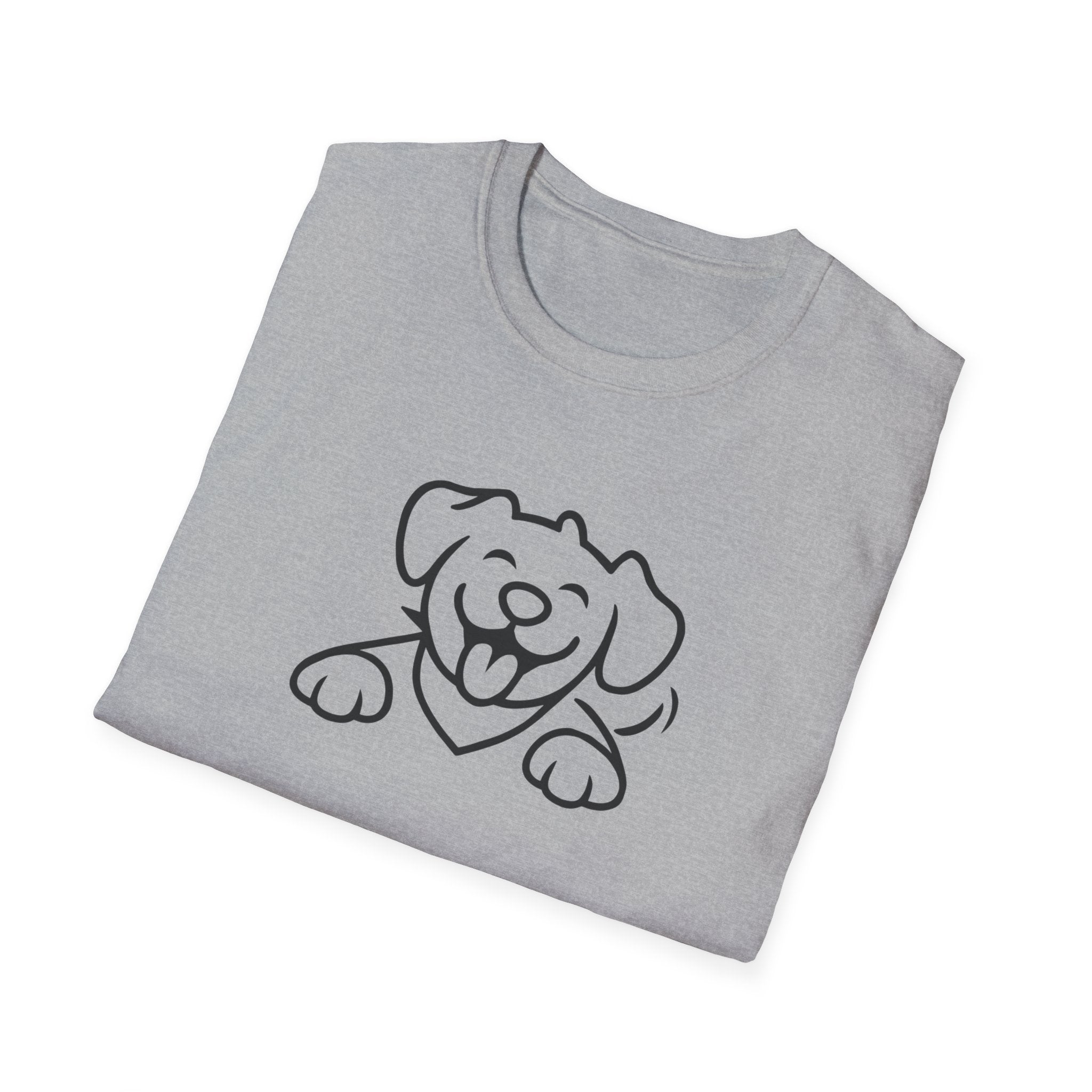 Happy Cartoon Dog T-Shirt