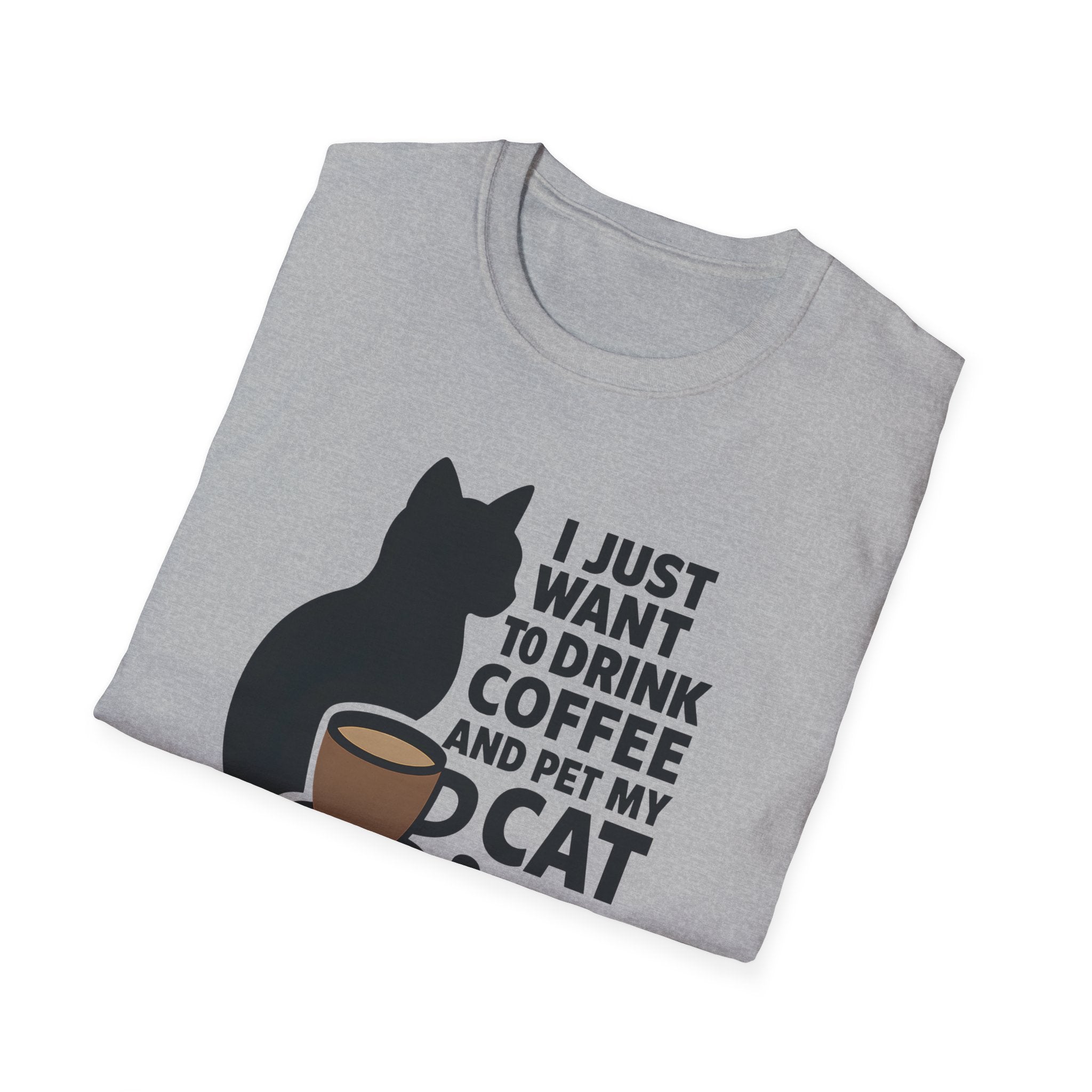 Cat and Coffee T-Shirt
