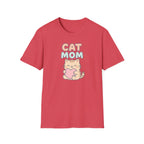 Cat Mom with Heart T-Shirt