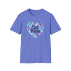 Watercolor Cat Mom Heart T-Shirt