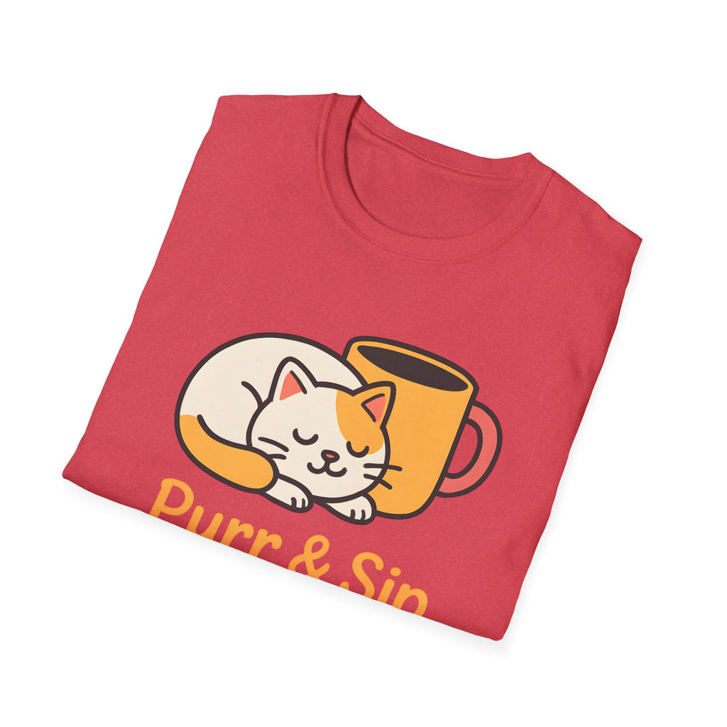 Purr and Sip Logo T-Shirt