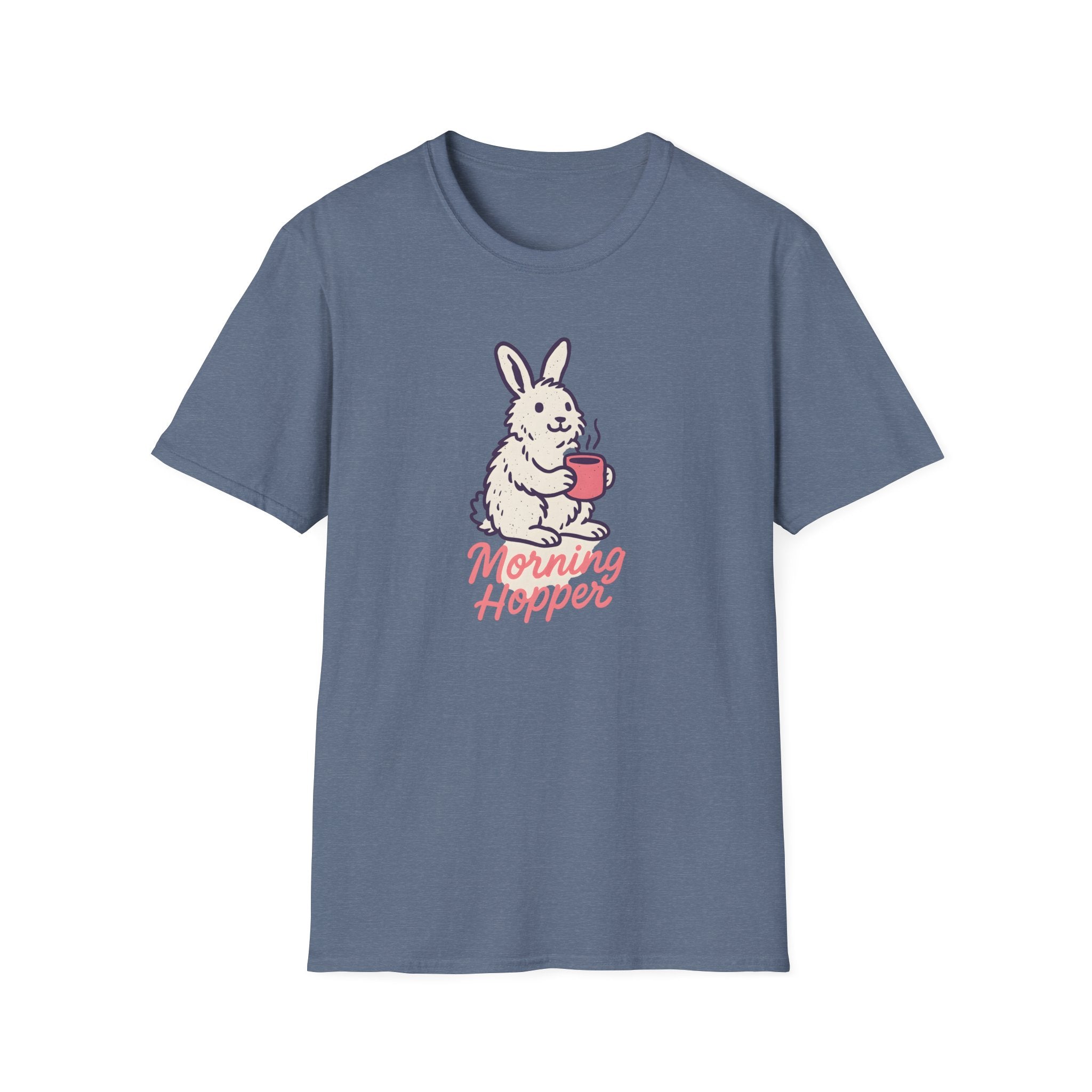 Bunny Sipping Morning Coffee T-Shirt