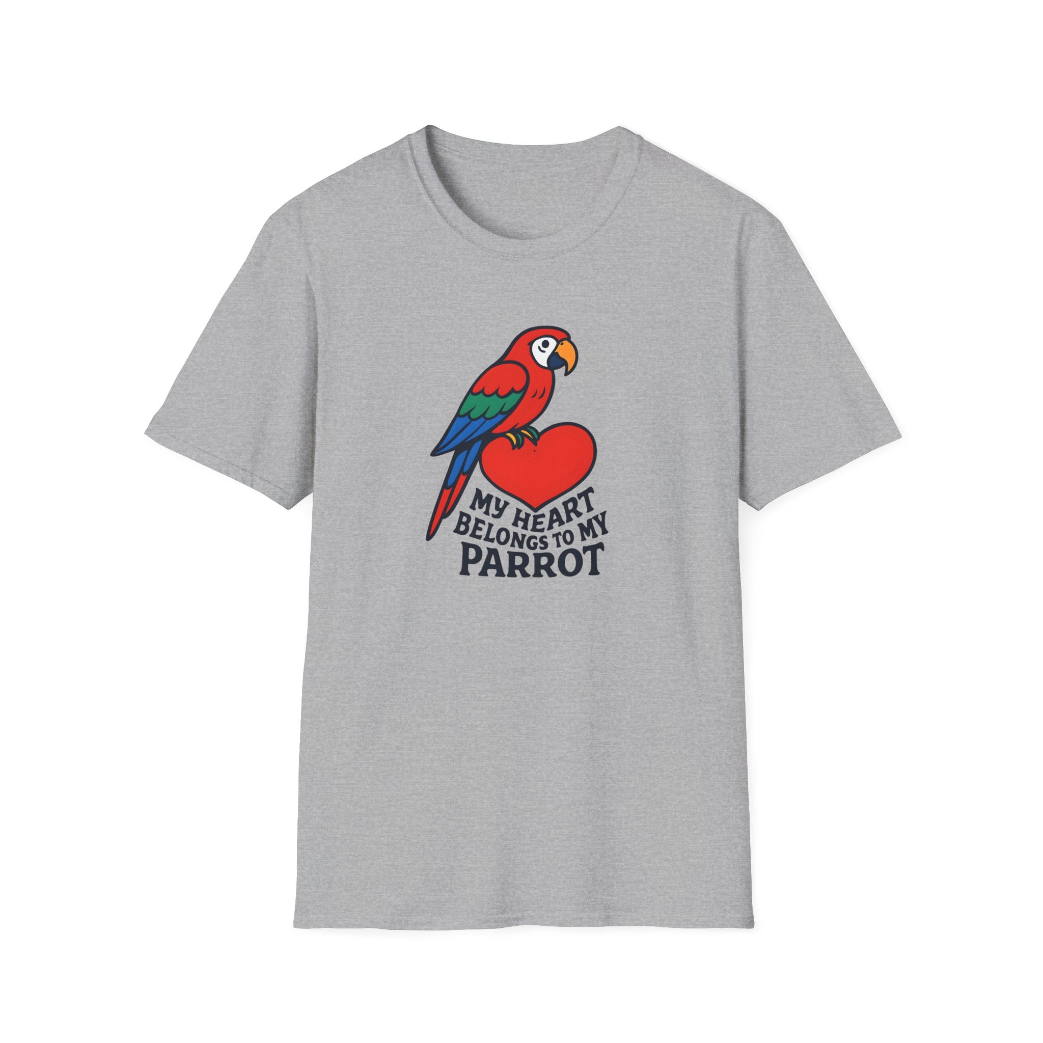 MY HEART BELONGS TO MY PARROT Heartfelt way to celebrate your feathered friend.