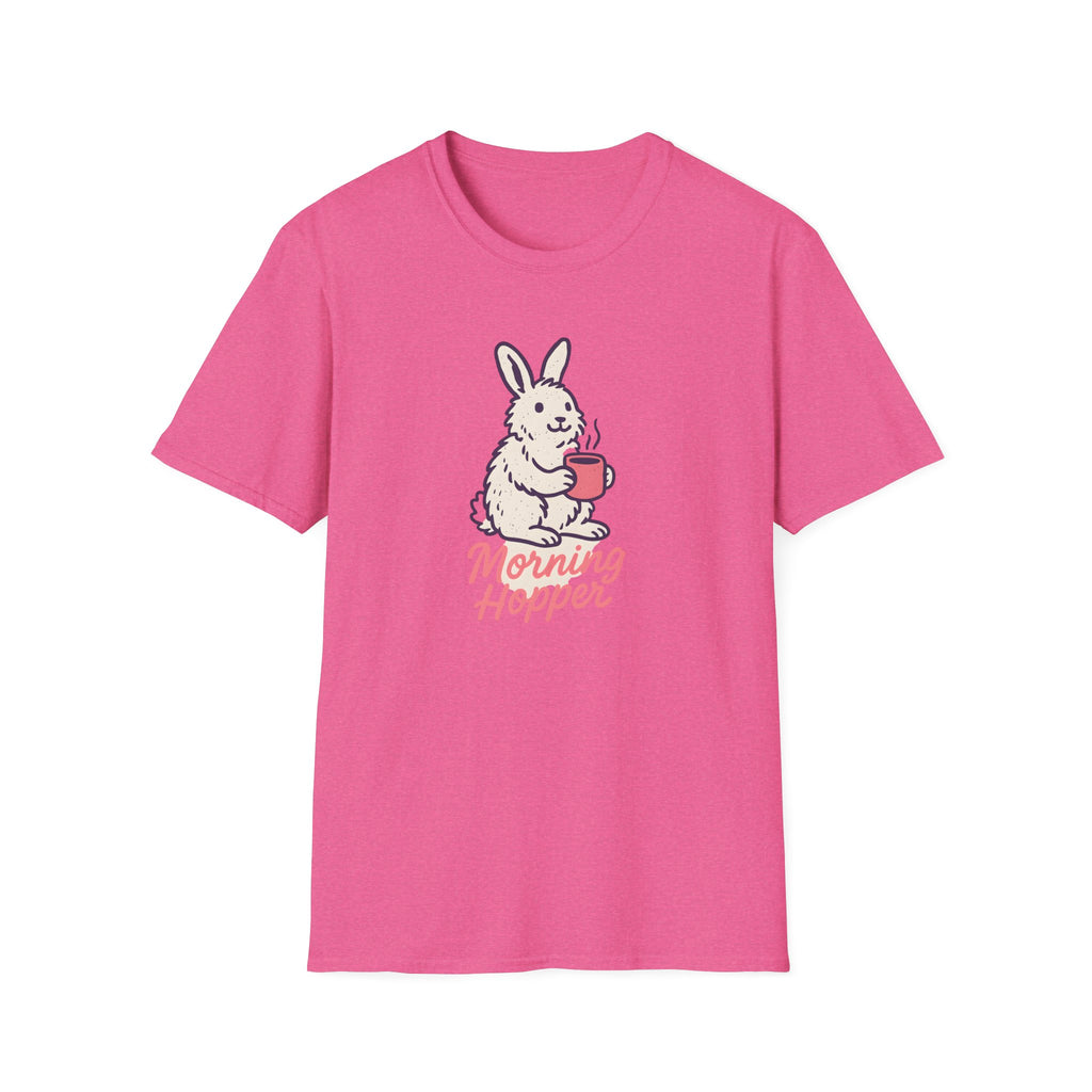 Bunny Sipping Morning Coffee T-Shirt