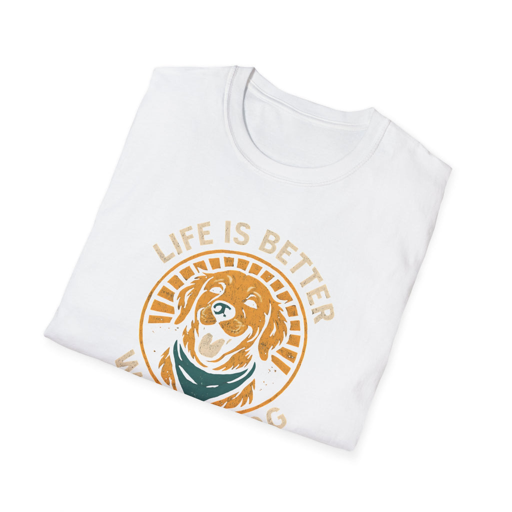 Golden Retriever Logo T-Shirt