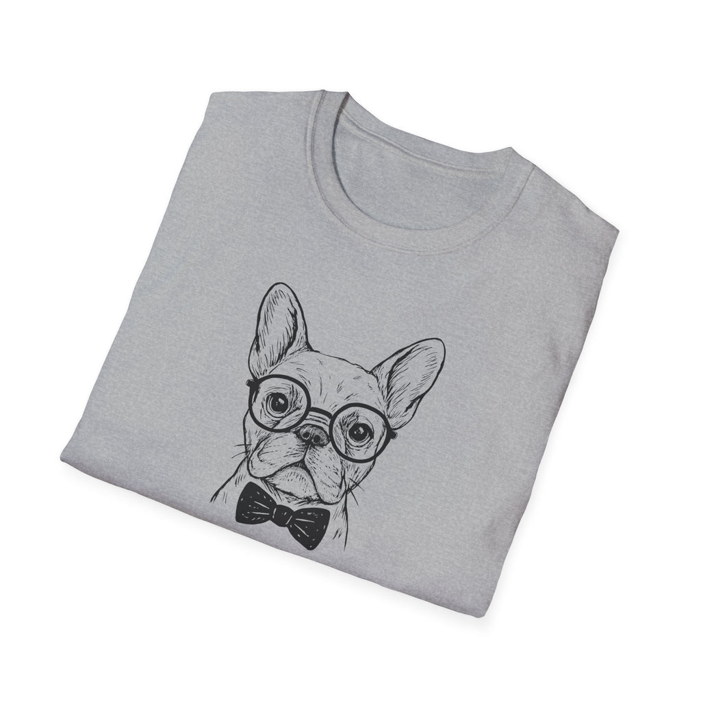 French Bulldog with Glasses T-Shirt