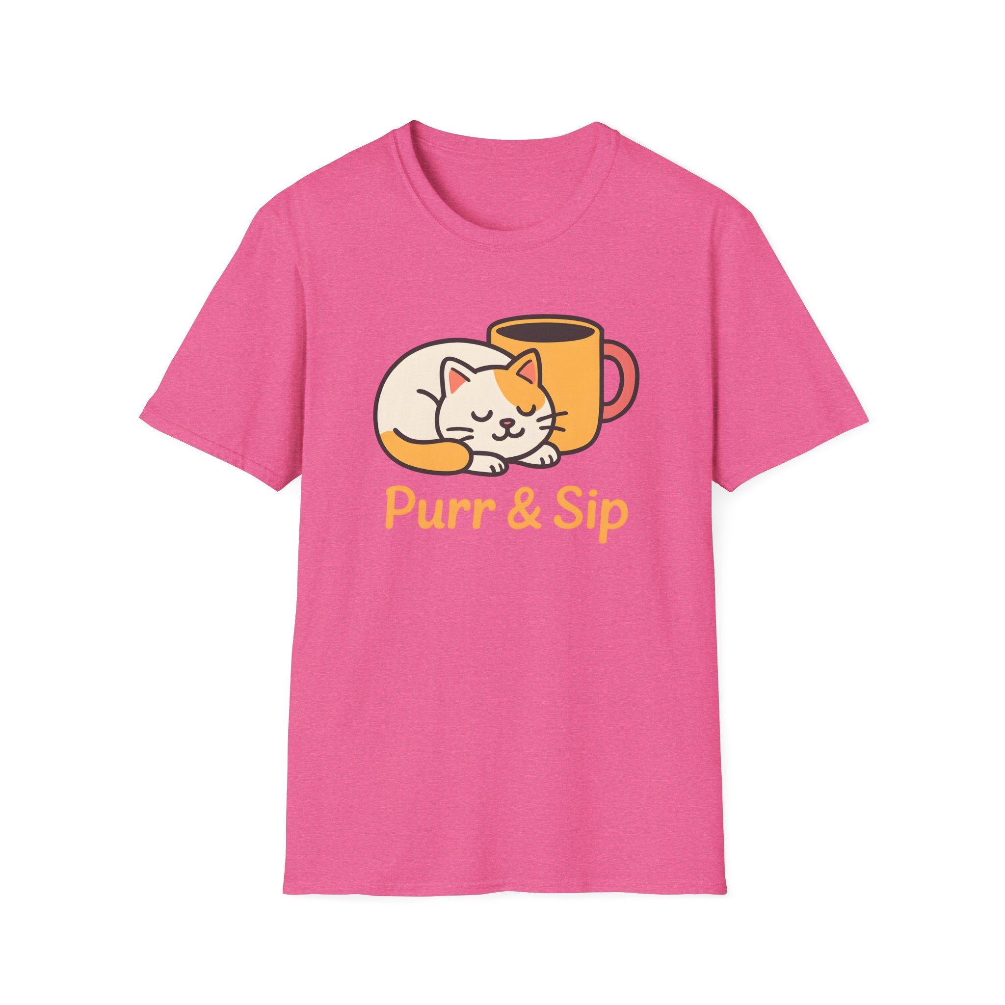 Purr and Sip Logo T-Shirt