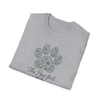 Floral Paw Print T-Shirt