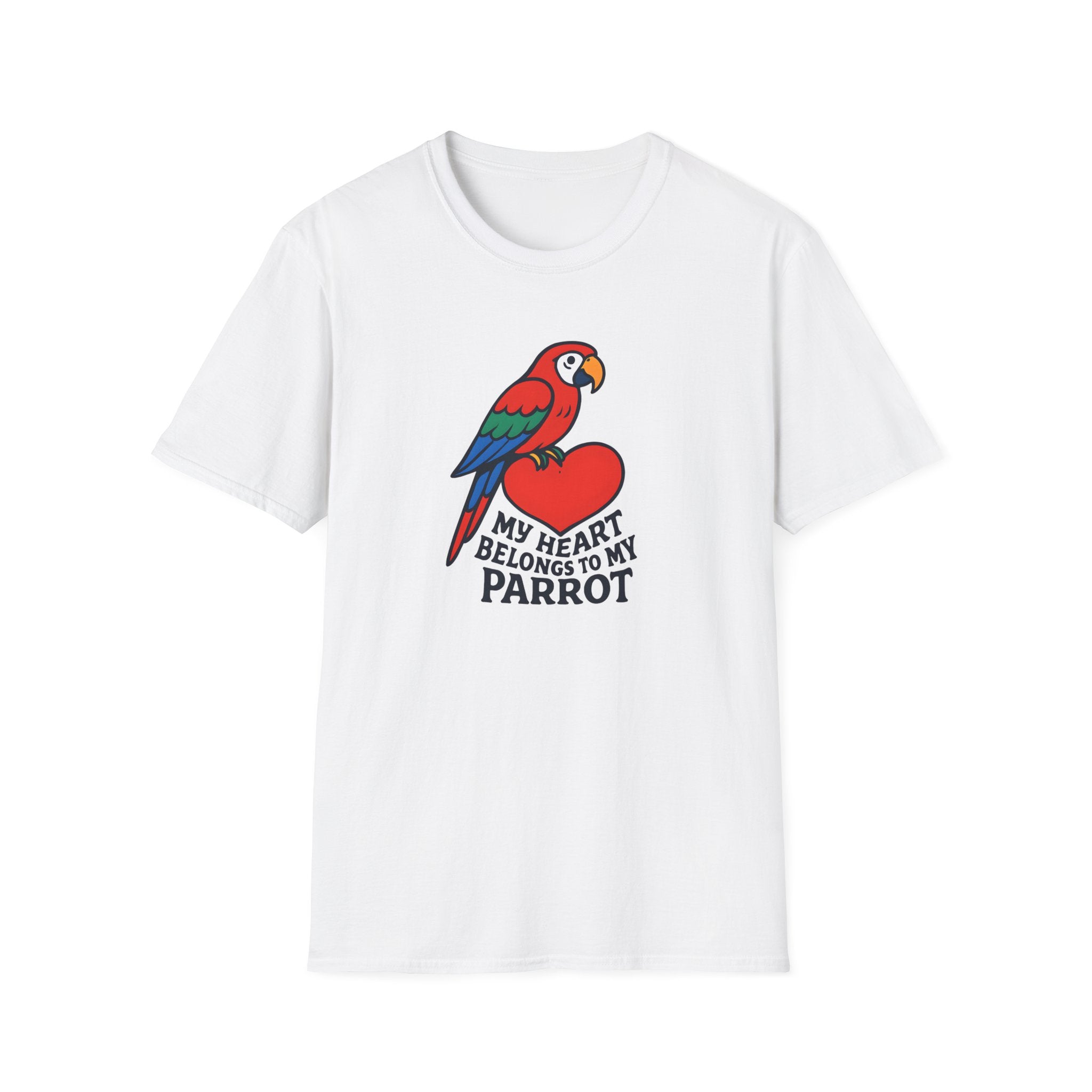 MY HEART BELONGS TO MY PARROT Heartfelt way to celebrate your feathered friend.