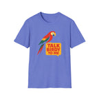 TALK BIRDY TO ME - Declares your love of feathered friends with a cheeky wink.