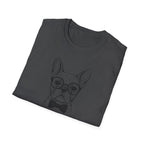 French Bulldog with Glasses T-Shirt