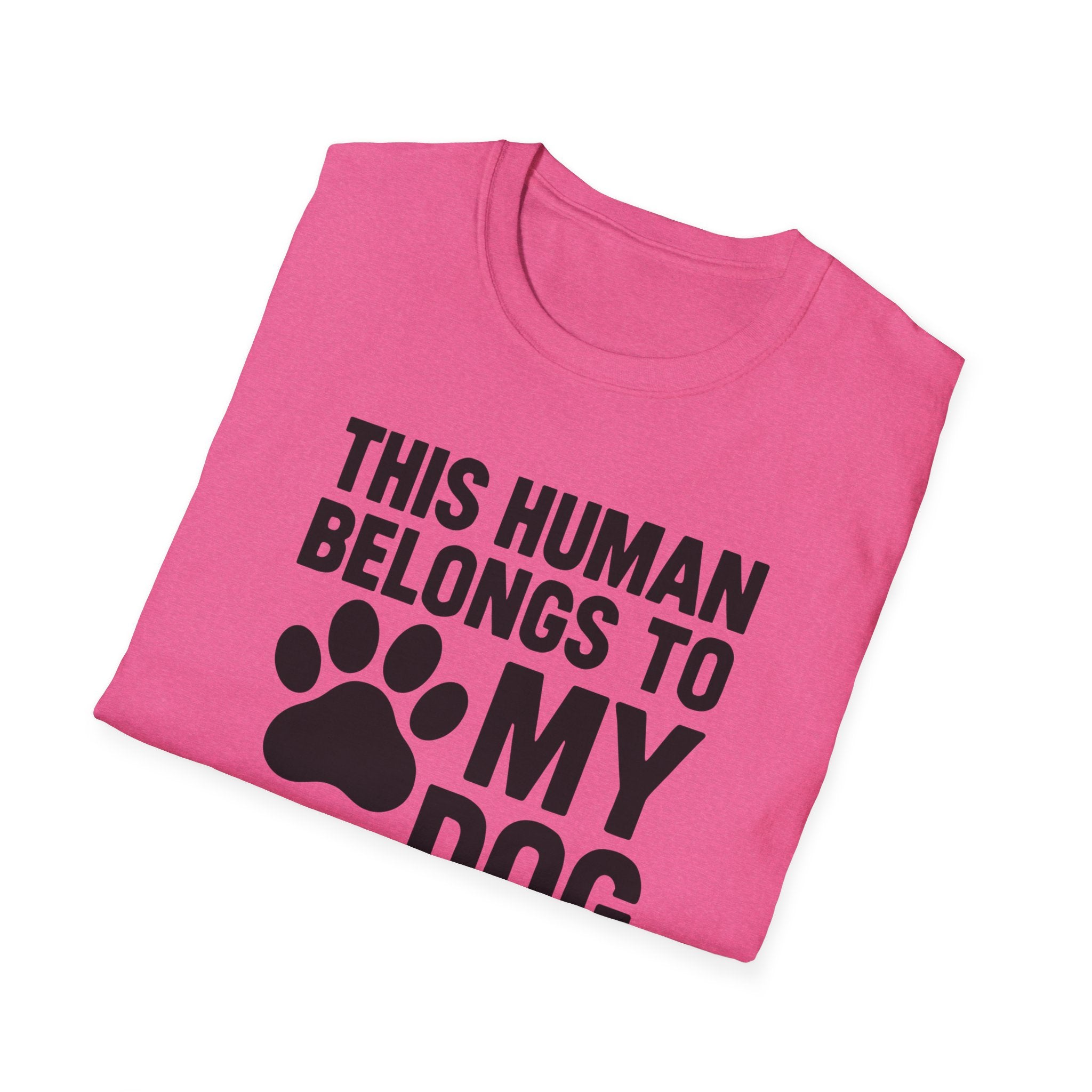 This Human Belongs to My Dog T-Shirt