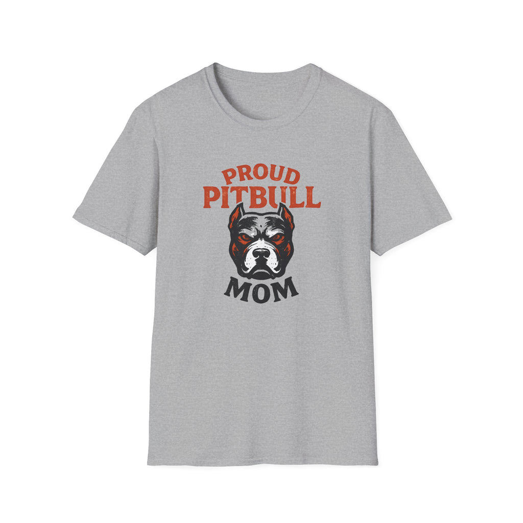 Proud Pitbull Mom T-Shirt