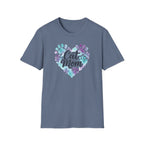 Watercolor Cat Mom Heart T-Shirt