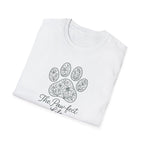 Floral Paw Print T-Shirt