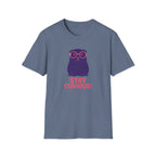 Stay Curious Purple Creature T-Shirt